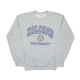 GILDAN Holcomb University Indianapolis Mens Sweatshirt Grey USA S