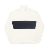 NAUTICA Mens Sweatshirt Cream High Neck XL