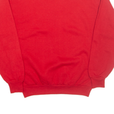 JERZEES Paris Las Vegas Mens Sweatshirt Red USA M