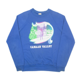 BELTON Canaan Valley West Virginia Womens Sweatshirt Blue USA L