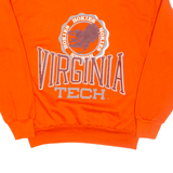 SIGNAL Virginia Tech Hokies Mens Sweatshirt Orange USA L