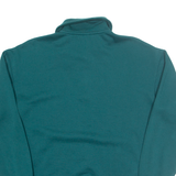 PUMA Mens Sweatshirt Green Collared XS