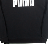 PUMA Womens Sweatshirt Black L