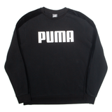 PUMA Womens Sweatshirt Black L