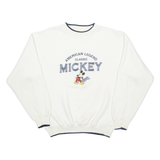 MICKEY & CO Mickey Mouse Womens Sweatshirt Cream L