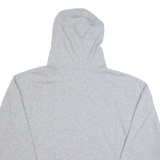 REEBOK Womens Grey Hoodie Full Zip L