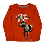 Age 2 Carhartt Graphic Long Sleeve T-Shirt - 2XS Orange Cotton