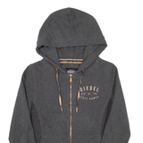 DIESEL Womens Grey Hoodie Full Zip XS