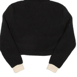 FILA Cropped Womens Black Hoodie M