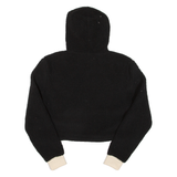 FILA Cropped Womens Black Hoodie M