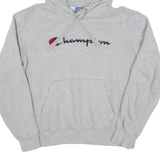 CHAMPION Mens Grey Hoodie S