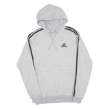 ADIDAS Mens Grey Hoodie S
