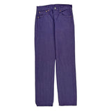 501 Levis Jeans - 30W 30L Purple Cotton