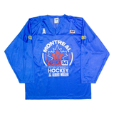 KETTE Montreal Hockey D. Vogel Mens Jersey Blue Long Sleeve USA V-Neck XL
