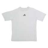 ADIDAS Mens T-Shirt Grey XS