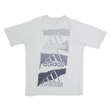 ADIDAS Mens T-Shirt Grey XS