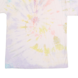 HANES Mens Tie Dye T-Shirt Pink M