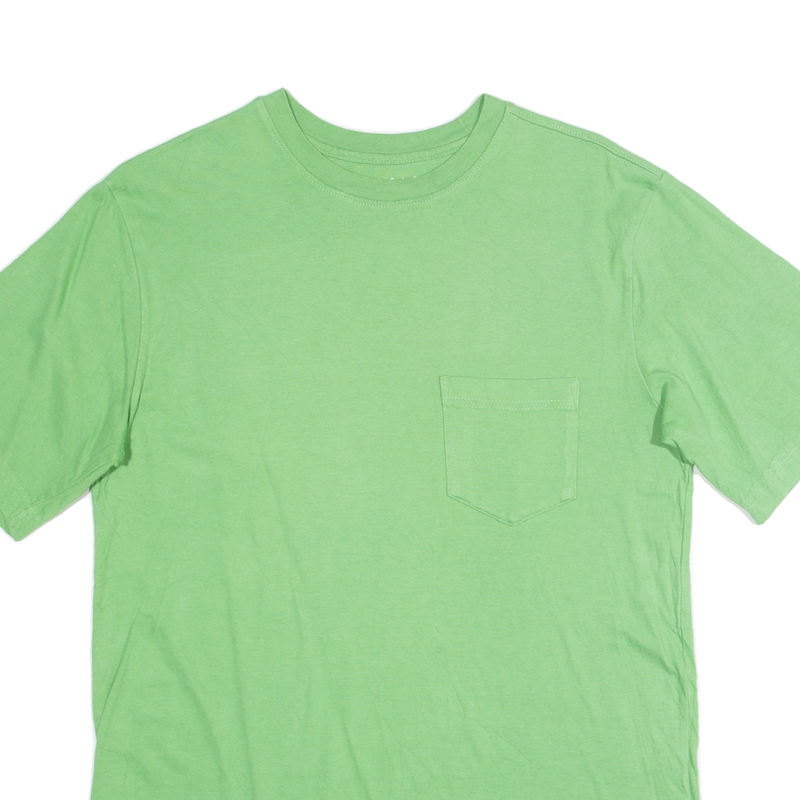 BASIC EDITIONS Mens T-Shirt Green S
