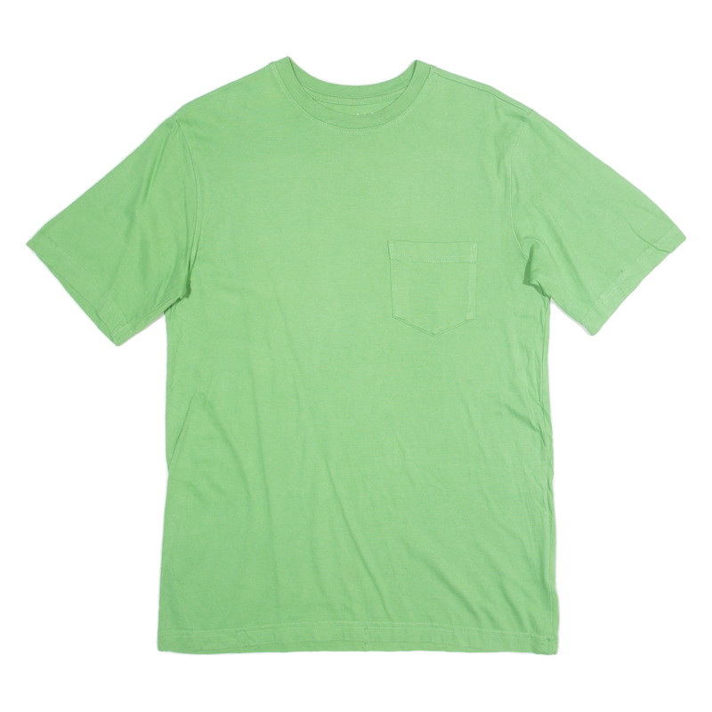 BASIC EDITIONS Mens T-Shirt Green S