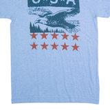 SONONA Eagle Mens T-Shirt Blue USA S