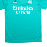 ADIDAS Real Madrid Mens Football Shirt Jersey Green S