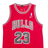 NIKE Chicago Bulls Vest Mens Jersey Red Sleeveless USA S