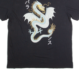 PROJECT DENIM Dragon Mens T-Shirt Black XL