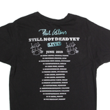 PHIL COLLINS Still Not Dead Yet Mens Band T-Shirt Black M