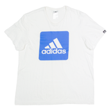 ADIDAS Womens T-Shirt White M