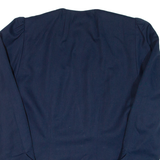 MADELEINE Womens Blazer Jacket Blue Viscose 90s M