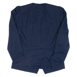 MADELEINE Womens Blazer Jacket Blue Viscose 90s M