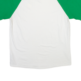 CONVERSE Mens T-Shirt White Crew Neck S