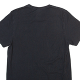 ADIDAS Mens T-Shirt Black Crew Neck S