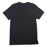 ADIDAS Mens T-Shirt Black Crew Neck S