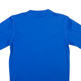 COLUMBIA Mens T-Shirt Blue Crew Neck S