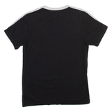 ADIDAS Womens T-Shirt Black Crew Neck XS