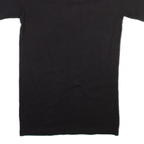 VANS Mens T-Shirt Black Crew Neck XS
