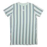FILA Striped Mens T-Shirt Blue Crew Neck XS