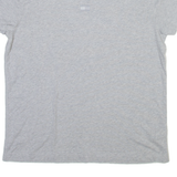 TOMMY HILFIGER Womens T-Shirt Grey Crew Neck M