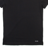 ADIDAS Mens T-Shirt Black Crew Neck S