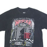 NASCAR Mens T-Shirt Black USA XL