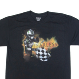 GILDAN Fearless Racing Mens T-Shirt Black L