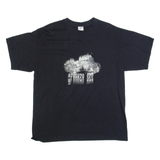 B&C Mens Biker T-Shirt Black XL