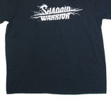 GILDAN Shaddow Warrior Mens T-Shirt Black XL