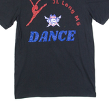GILDAN Dance Womens T-Shirt Black XS