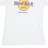 HARD ROCK CAFE Mallorca Womens Band T-Shirt White M