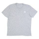 ADIDAS Mens T-Shirt Grey S