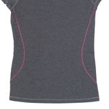 ADIDAS Performance Womens T-Shirt Grey UK 10