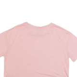 NIKE Cropped Womens T-Shirt Pink S