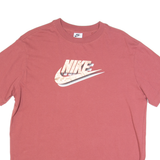 NIKE Oversized Pin Wheel Mens T-Shirt Red S